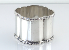 Antieke zware zilveren servetring, ca. 1900