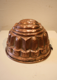 Antieke koperen tulband, puddingvorm