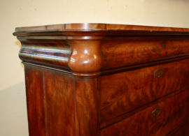 Antieke Hollandse chiffonière, ladenkast