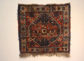 Perzisch kleedje Qashqai 80 x 74 cm