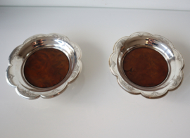 Set antieke zilveren flessenbakken 1872
