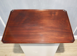 Antiek mahoniehouten dienblad