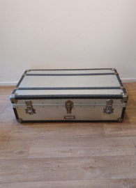 Vintage aluminium reiskoffer