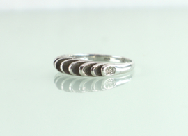 Vintage zilveren ring Echri Cameer Denemarken