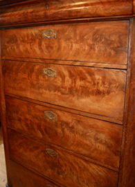 Antieke Hollandse chiffonière, ladenkast