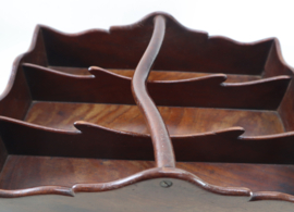 Antieke Engelse bestekbak