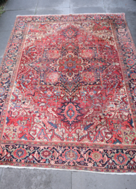Groot Perzisch kleed Heriz 398 x 296 cm.