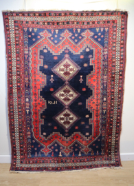 Antiek Perzisch kleed met datering 230 x 167