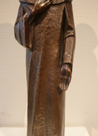 Bronzen Mariabeeld