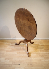 Antieke Engelse Tilttop tafel