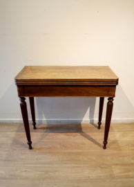 Antiek Hollands kaarttafeltje/sidetable