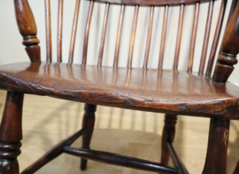 Set antieke Windsor armstoelen
