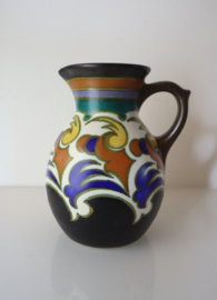 Plateel schenkkan 1929, decor Atol