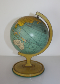 Metalen globe J Chein USA ca 1933