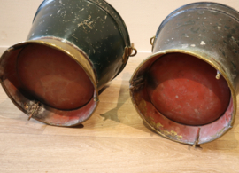 Set antieke emmers