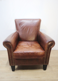 Lederen fauteuil