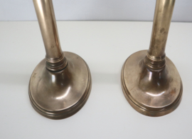 Set koperen Empire kandelaars