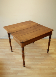 Antieke speeltafel / bridgetafel 19e eeuw
