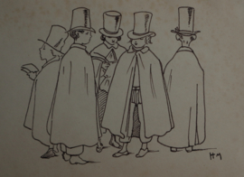 Tekening Herman Moerkerk (1879-1949)