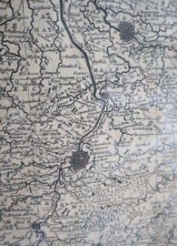 Kaart Hertogdom Brabant 1694 Nicolaes Visscher (1649-1702)