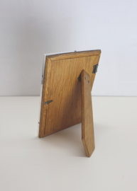 Zilveren fotolijstje met guilloche decor