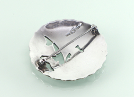 Zilveren broche ca. 1910 Rasmus Bjørn Halvordsen Denemarken
