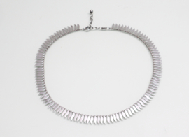 Vintage zilveren zonnecollier jaren ‘50