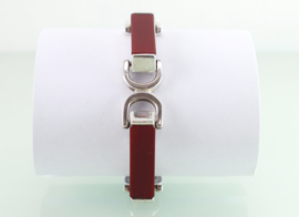Vintage zilveren armband carneool Franz Scheurle