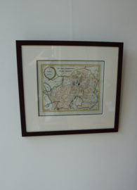 Antieke landkaart Baronie Breda 18e eeuw