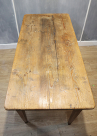 Antieke Franse bakkerstafel, keukentafel