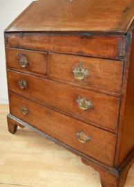 Antiek Engels klepbureau 18e eeuw