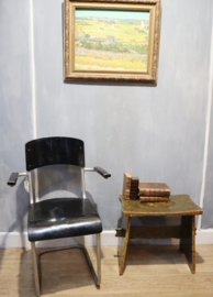 Beschilderd antiek Fries krukje