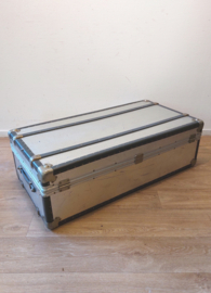 Vintage aluminium reiskoffer