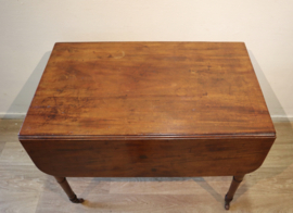 Antieke Engelse Pembroketafel, sidetable.