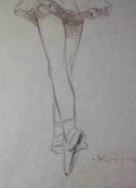 W.L. Wijmans, ballerina