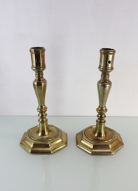 Set Louis Quinze kandelaars 18e eeuw