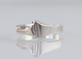 Zilveren Pluto ring, Björn Weckström, Lapponia, Finland jaren ’70 / ‘80