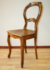 Twee antieke Willem III stoelen
