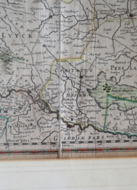 Antieke kaart Brabant 1629, Henricus Hondius