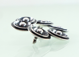 Vintage zilveren broche Niels Erik From Denemarken