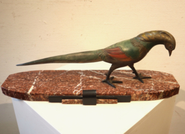 Art Deco sculptuur fazant