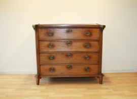 Antieke Hollandse commode Louise Seize