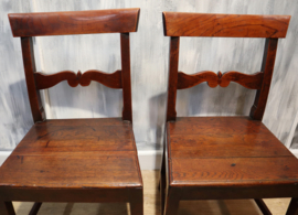 Set van vier Engelse stoelen