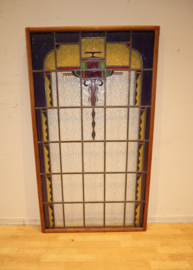 Art Deco glas-in-lood-raam