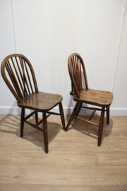 Set antieke Windsorstoelen