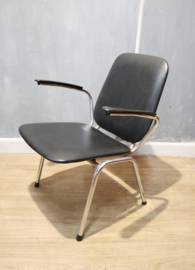 Set vintage buisframe armstoelen