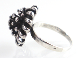 Modernistische zilveren ring Friedrich Knödler jaren ‘40