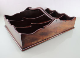 Antieke Engelse bestekbak