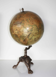 Antieke globe Lebegue Parijs, ca. 1905