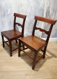 Set van vier Engelse stoelen